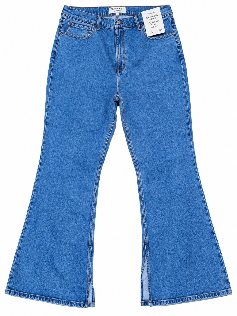 Abercrombie Vintage Flare High Rise Jeans NWT 33 16R
